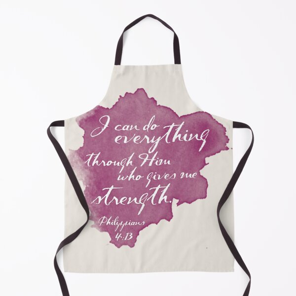 Item preview, Strength Through Christ Philippians 4:13 Art designed and sold by CivilOrangeDesigns.