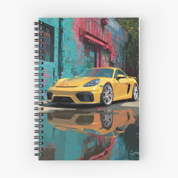 Item preview, Bold Pop Art Porsche 718 Cayman GT4 Canvas Art designed and sold by AutoPopStudio.