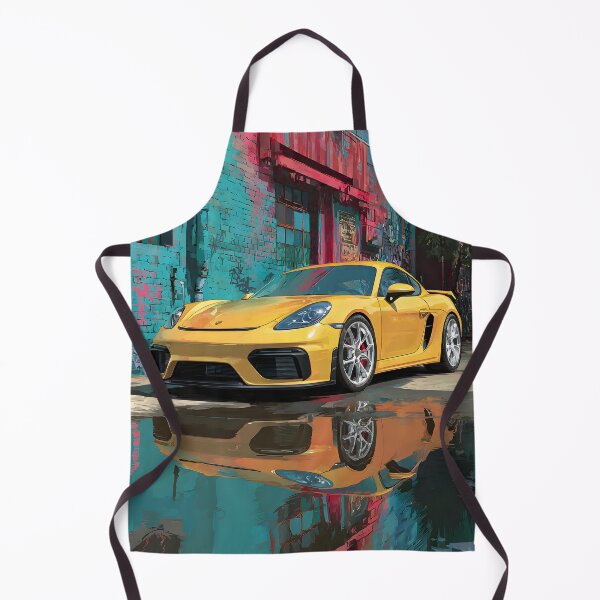 Item preview, Bold Pop Art Porsche 718 Cayman GT4 Canvas Art designed and sold by AutoPopStudio.