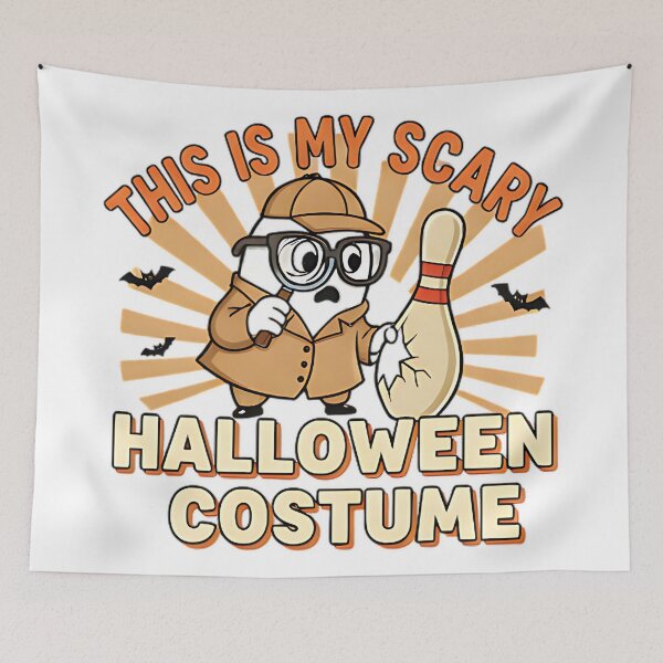 Item preview, This Is My Scary Halloween Costume Funny Bowling Humor Spooky Sports Design For Bowlers And Fall Fans designed and sold by ArtDesignTp.