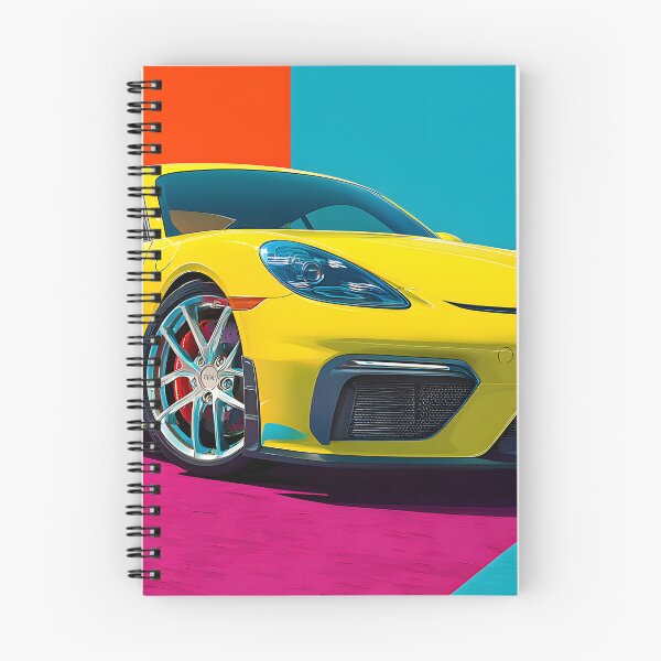 Item preview, Porsche 718 Cayman GT4 Wall Décor for Car Lovers designed and sold by AutoPopStudio.