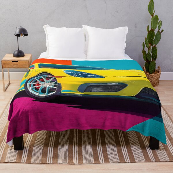 Item preview, Porsche 718 Cayman GT4 Wall Décor for Car Lovers designed and sold by AutoPopStudio.