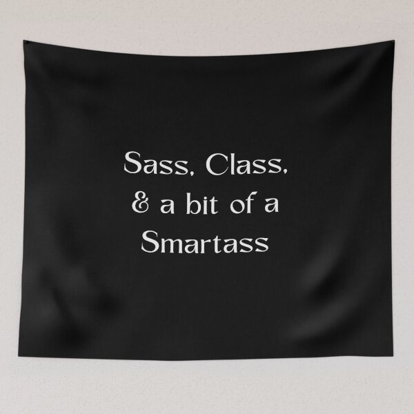 Item preview, Smartass White designed and sold by Lee Darnell.