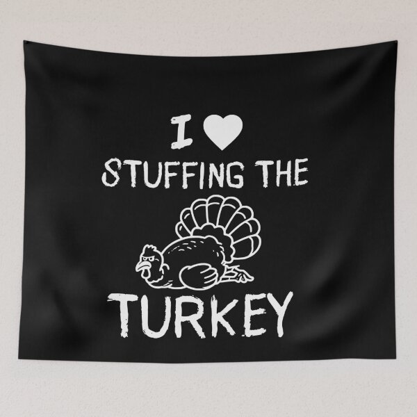 Item preview, I Love Stuffing The Turkey I'm The Turkey,Thanksgiving,Funny Couple Matching designed and sold by BornBorn.