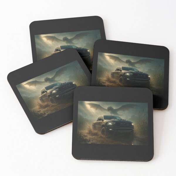 Item preview, Dragon chasing Dodge RAM SRT designed and sold by Golub-Bella.