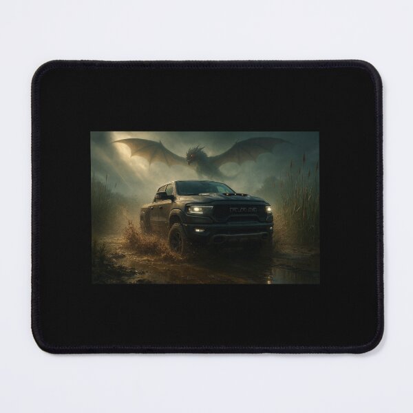 Item preview, Dragon chasing Dodge RAM SRT designed and sold by Golub-Bella.