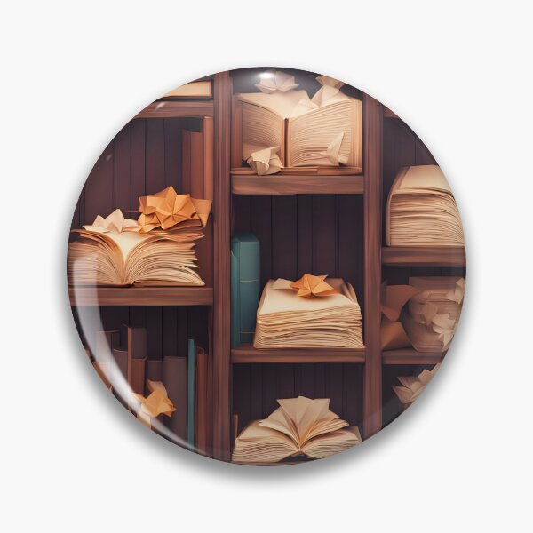 Item preview, Origami Art - Shelves of Imagination designed and sold by ArtfulFolds.