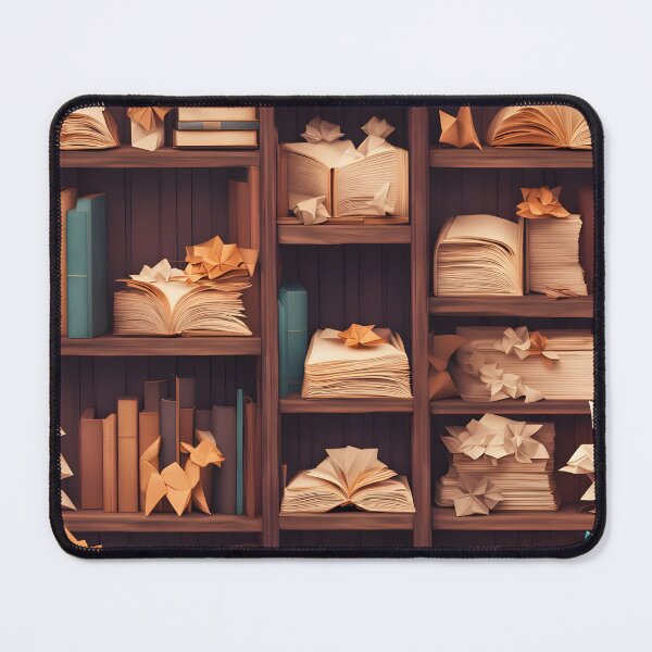 Item preview, Origami Art - Shelves of Imagination designed and sold by ArtfulFolds.
