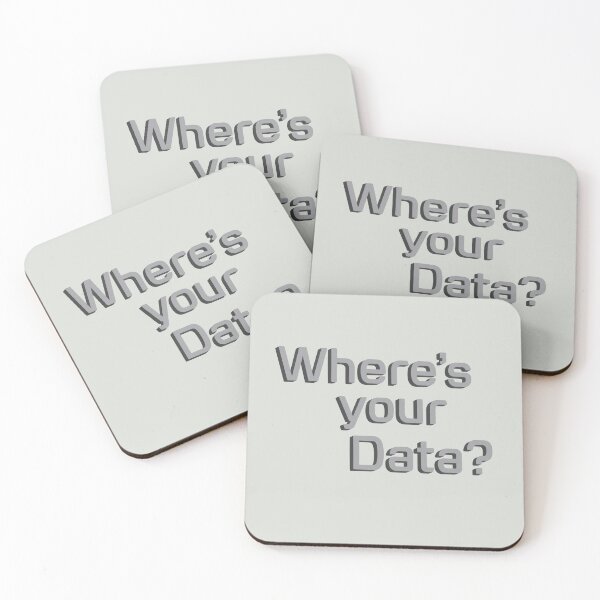 Item preview, Where's your data? designed and sold by Mountain-Point.