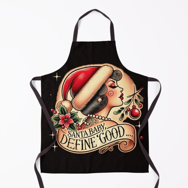 Item preview, Santa Baby, Define 'Good' – Glamorous 1950s Holiday Design designed and sold by GardenReign.