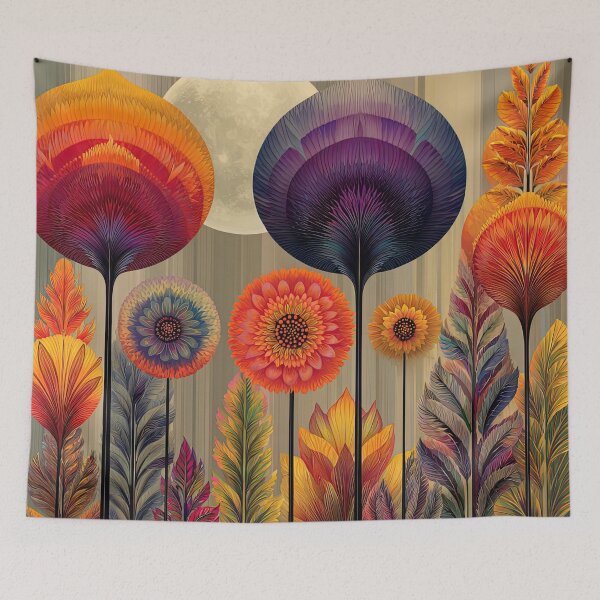 Item preview, Moonlit Plumage Garden designed and sold by bloorose.