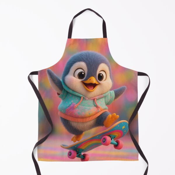 Item preview, Skater Little Penguin designed and sold by Sillytoe.