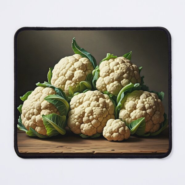 Item preview, “Cauliflower Dreams – Nature’s Sculpted Beauty” designed and sold by PawPrintedArt.