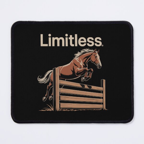 Item preview, Limitless Equestrian Jumper - Horse Riding Motivation Design designed and sold by CornishPixiPony.