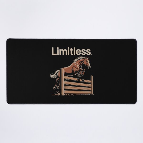 Item preview, Limitless Equestrian Jumper - Horse Riding Motivation Design designed and sold by CornishPixiPony.