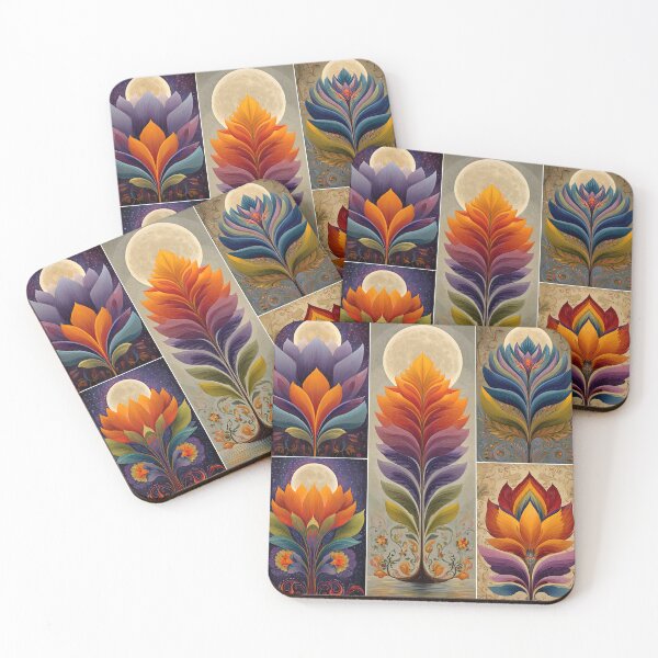 Item preview, Lunar Bloom Variations: A Symphony in Petal and Light designed and sold by bloorose.