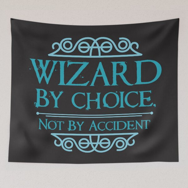 Item preview, Wizard By choice, Not By Accident Magic Lover Gift designed and sold by Plant On Demand.