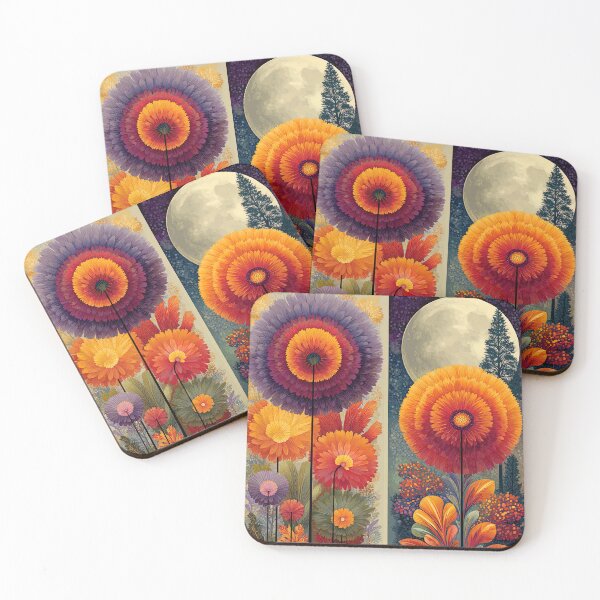 Item preview, Chrysanthemum Realms: Between Sunfall and Moonrise designed and sold by bloorose.