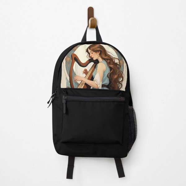 Item preview, Woman and harp designed and sold by Bradipino.