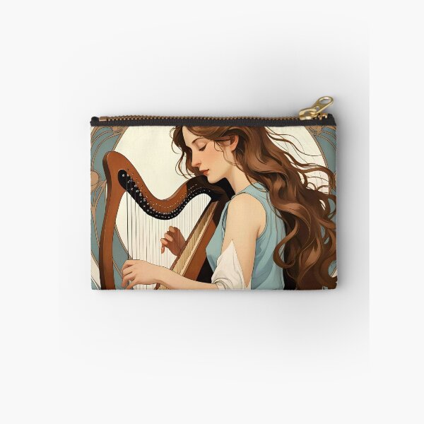 Item preview, Woman and harp designed and sold by Bradipino.