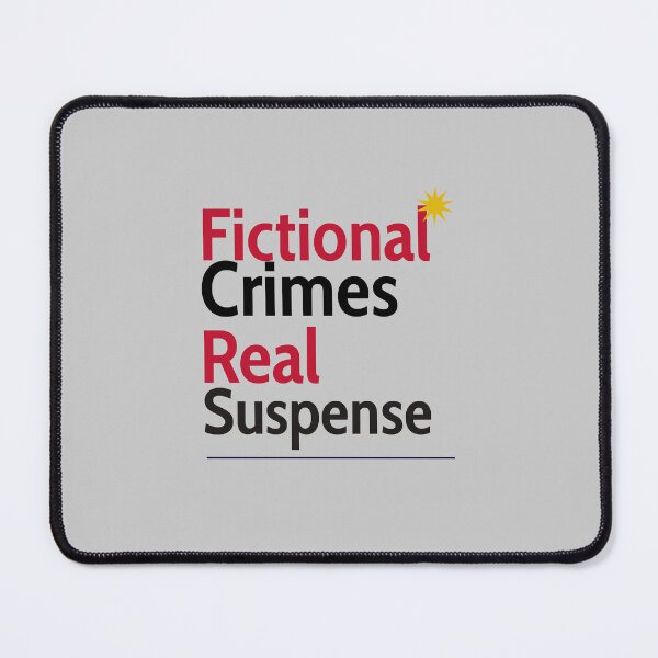 Item preview, Fictional Crimes, Real Suspense - crime writer  designed and sold by TaurusC95.