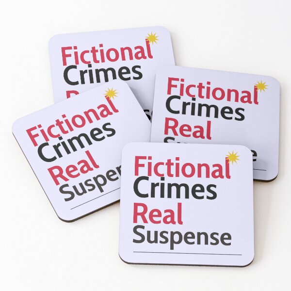 Item preview, Fictional Crimes, Real Suspense - crime writer  designed and sold by TaurusC95.