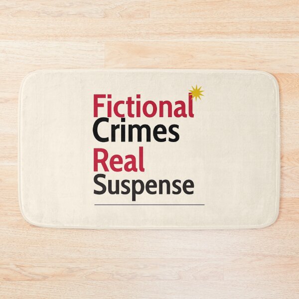 Item preview, Fictional Crimes, Real Suspense - crime writer  designed and sold by TaurusC95.