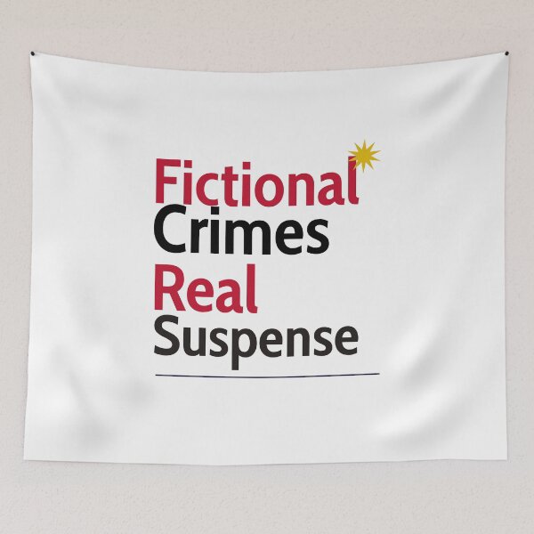 Item preview, Fictional Crimes, Real Suspense - crime writer  designed and sold by TaurusC95.