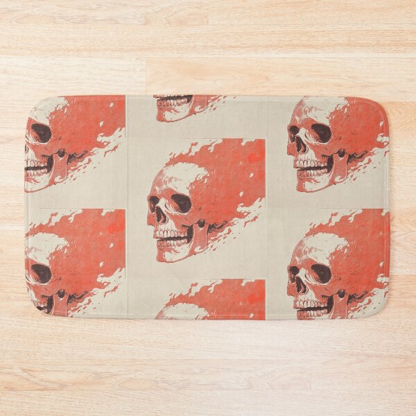 Item preview, Flaming skull designed and sold by MendaciousMina.