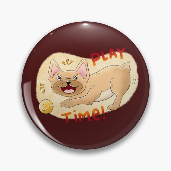 Item preview, Frenchie play time designed and sold by DaintyStudio.