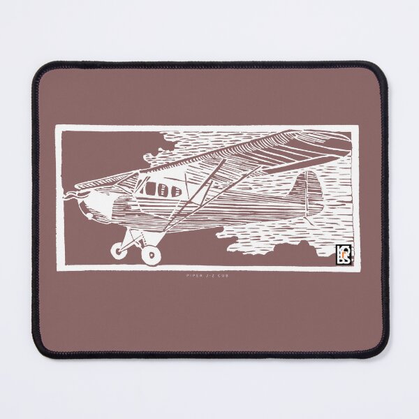 Aperçu de l'œuvre PIPER J-2 CUB - CHEMISE FONCÉE créée et vendue par rkobsStudio.