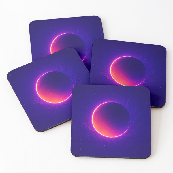Item preview, Solar Veil – The Neon Eclipse Awakens designed and sold by JWsNeonHorizons.