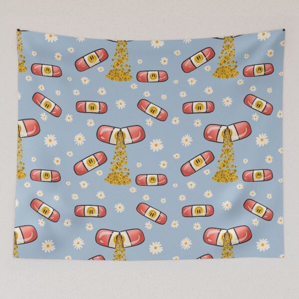 Item preview, Happy Pills and Daisies designed and sold by Maison de Bea.