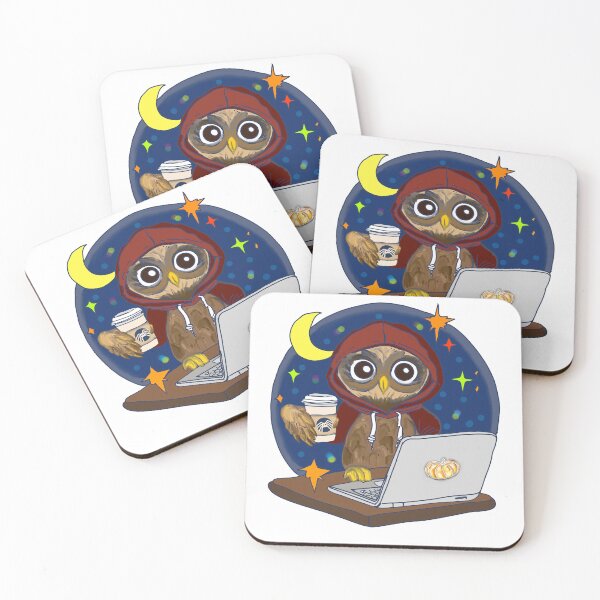 Item preview, Night Owl | All Nighter| Fall, Halloween designed and sold by CocoJeremy.