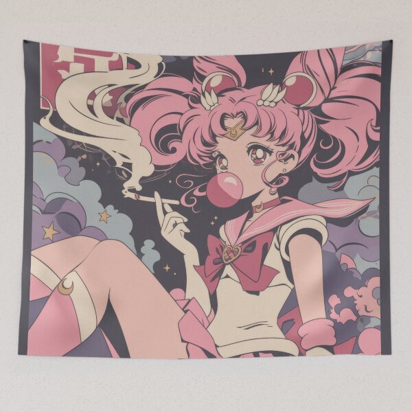 Item preview, Chibiusa Sailor Teen Rebel  designed and sold by AnimeArsenalPrints.