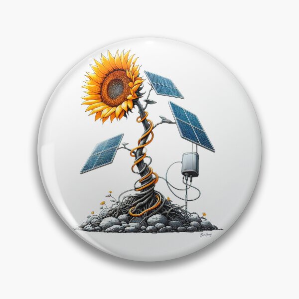 Artikelvorschau, Der Solar Sunflower Cyborg entworfen und verkauft von Bot-Army.
