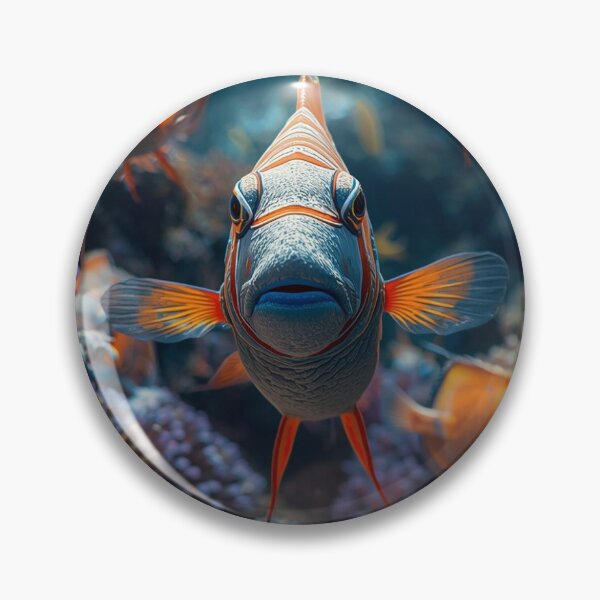 Item preview, Parrotfish in curacao reef designed and sold by seahorse crossing.