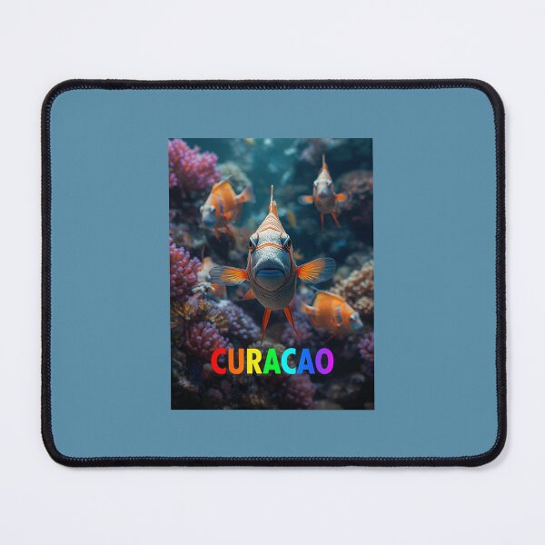 Item preview, Parrotfish in curacao reef designed and sold by seahorse crossing.