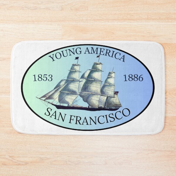 Item preview, Young America - San Francisco Clipper Ship 1853-1886 III designed and sold by WheelieGdArt.