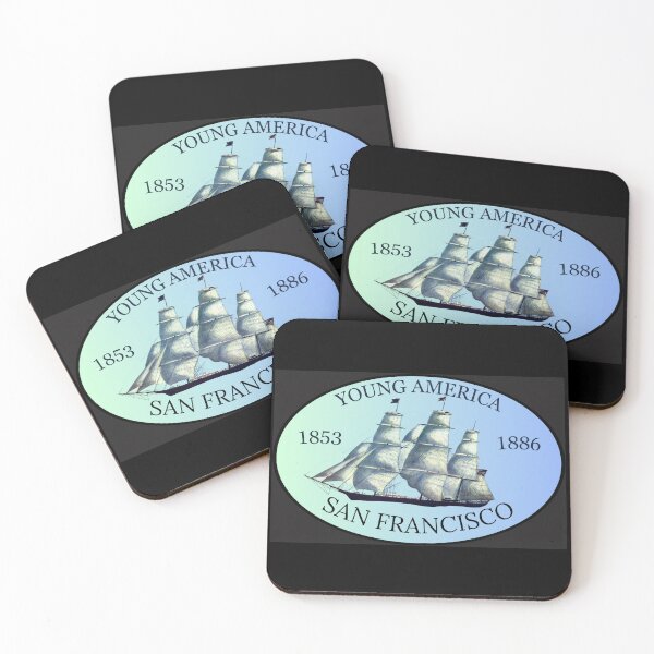 Item preview, Young America - San Francisco Clipper Ship 1853-1886 II designed and sold by WheelieGdArt.