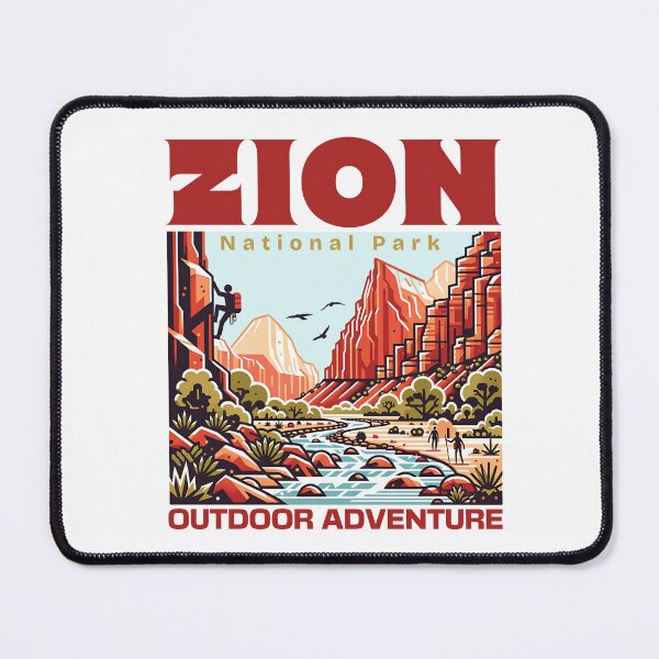 Item preview, Zion National State Park Classic T-shirt Sticker designed and sold by ThinkNature!.