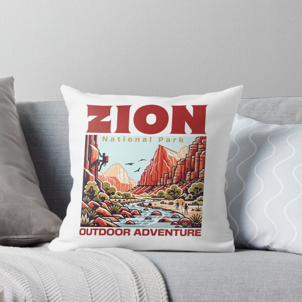 Item preview, Zion National State Park Classic T-shirt Sticker designed and sold by ThinkNature!.