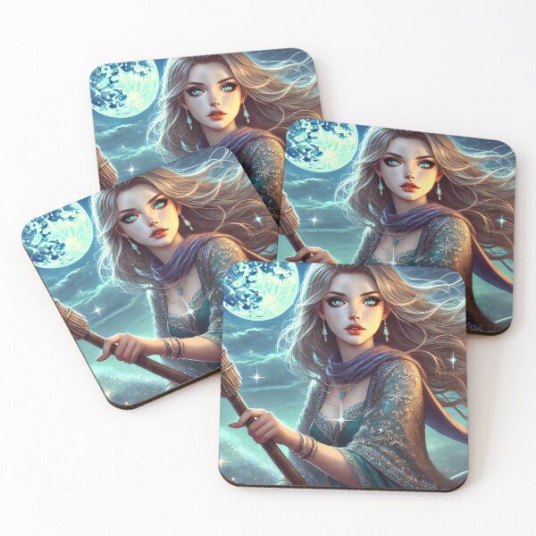 Item preview, Celestial Grace - The Witch of Midnight Magic designed and sold by WheelieGdArt.