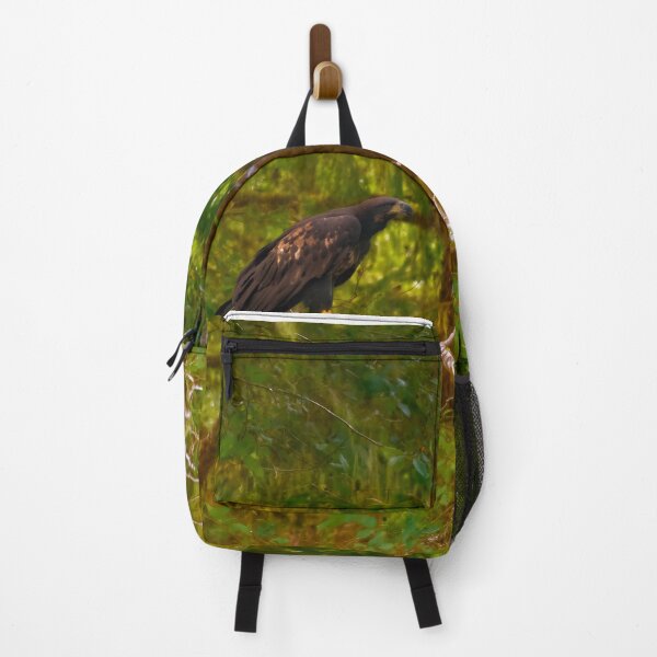 Item preview, Perched Golden Eagle, Northern Vancouver Island BC designed and sold by Fourpointstudio.