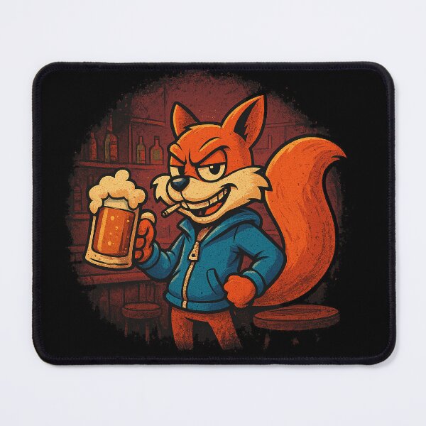 Item preview, Tribute to Conker's Bad Fur Day designed and sold by RetroStyleGamer.