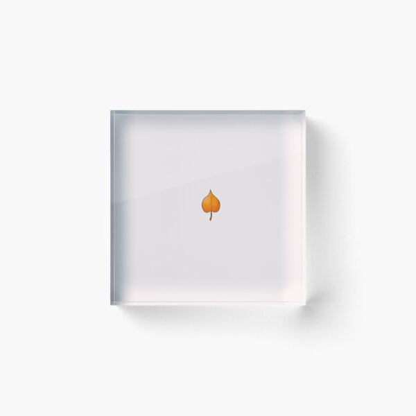 Item preview, Little Orange Leaf designed and sold by TheArtPalett.e.