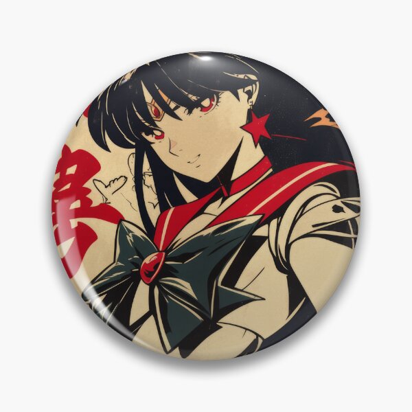 Artikelvorschau, Sailor Mars Ember Vintage Poster entworfen und verkauft von AnimeArsenalPrints.