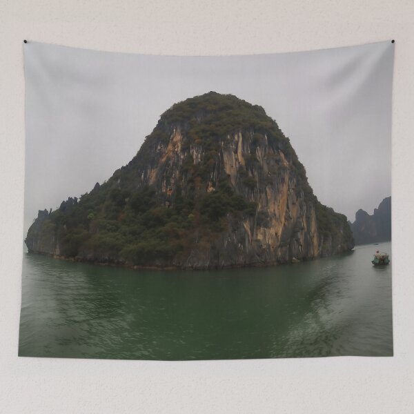 Item preview, Ha Long Bay Limestone Island, Vietnam designed and sold by Fourpointstudio.