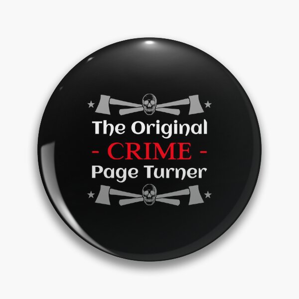 Item preview, Crime: The Original Page Turner - crime writer  designed and sold by TaurusC95.