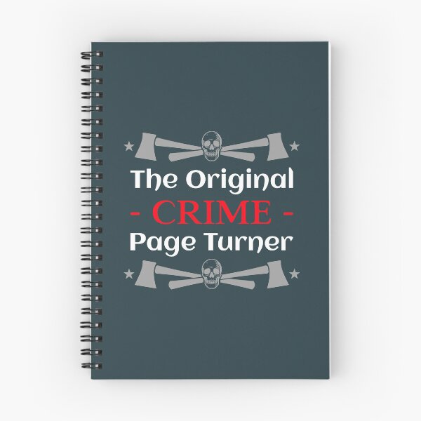 Item preview, Crime: The Original Page Turner - crime writer  designed and sold by TaurusC95.